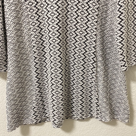 Peck & Peck Top Women's Large Textured 3/4 Sleeves Art to Wear - Picture 3 of 8